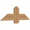 Ekena Millwork Eugene Smooth Timber Gable Bracket, Western Red Cedar, 36"W x 12"H x 1 1/2"D x 5 1/2"F, 8/12 Pitch GBW036X12X0206EUG00SWR - alternate 4